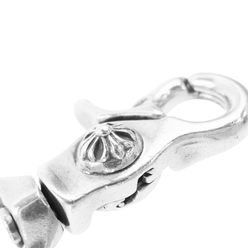 CHROME HEARTS クロムハーツ（原本無） CLP CHN CLASSIC-L ロング クラシックリンク クリップ キーチェーン シルバー系【中古】