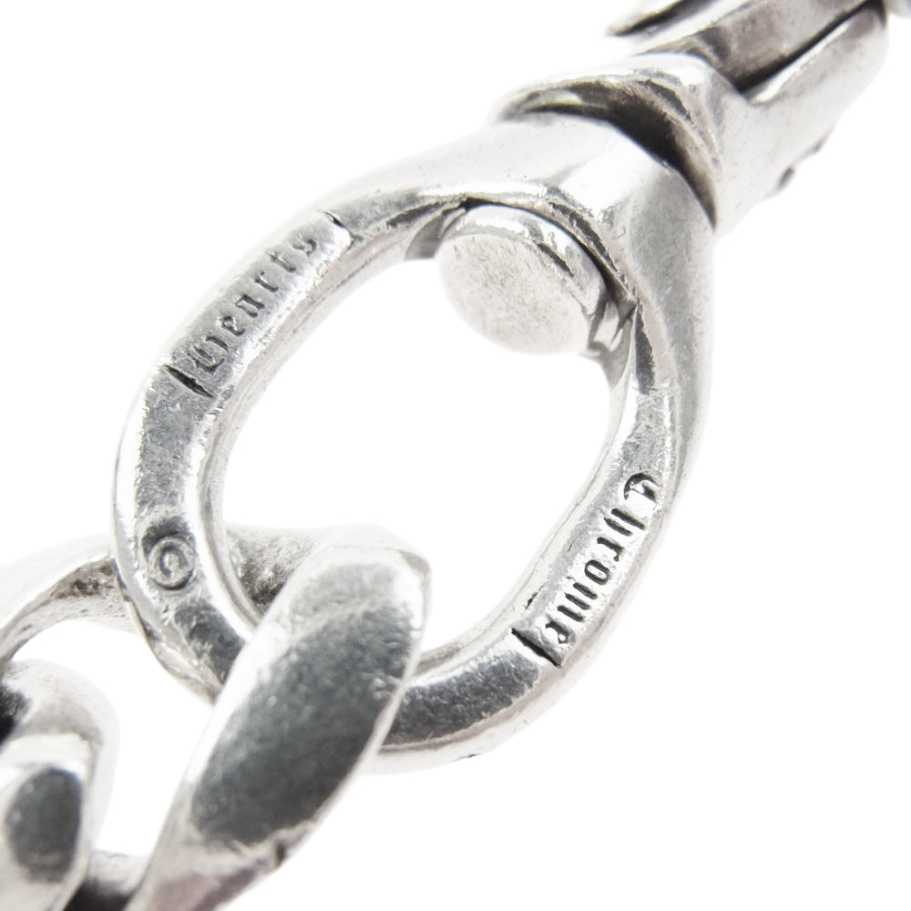 CHROME HEARTS クロムハーツ（原本無） CLP CHN CLASSIC-L ロング クラシックリンク クリップ キーチェーン シルバー系【中古】