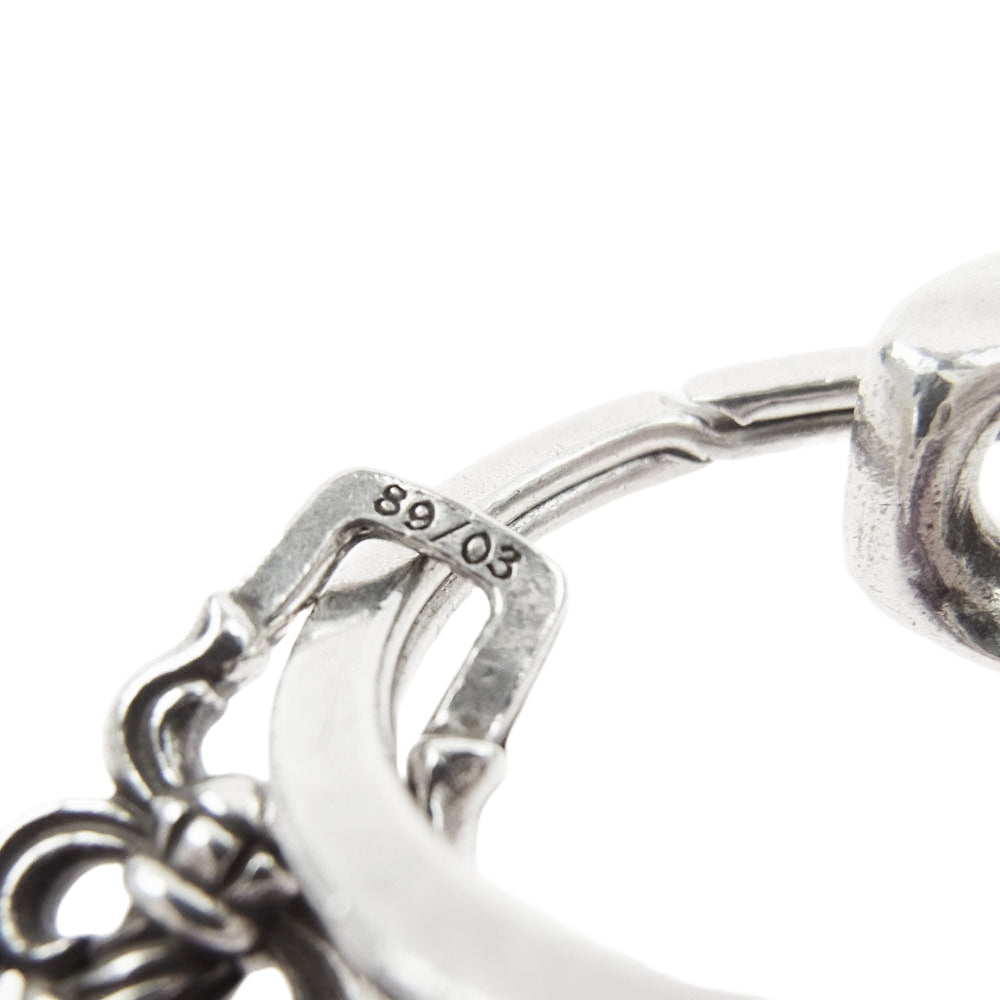 CHROME HEARTS クロムハーツ（原本無） CLP CHN CLASSIC-L ロング クラシックリンク クリップ キーチェーン シルバー系【中古】