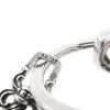 CHROME HEARTS クロムハーツ（原本無） CLP CHN CLASSIC-L ロング クラシックリンク クリップ キーチェーン シルバー系【中古】
