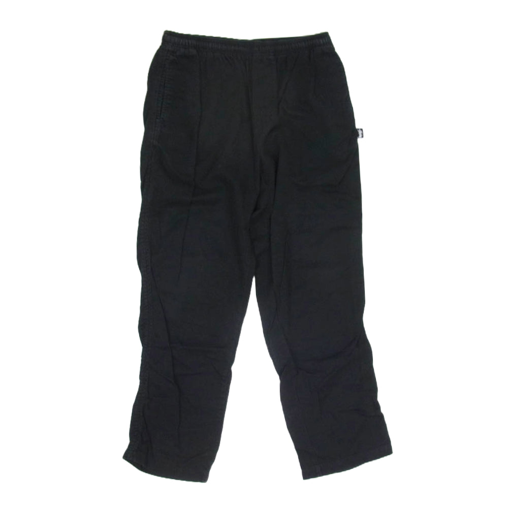 STUSSY ステューシー 116372 OG Brushed Beach Pant プラッシュド コットンツイル ビーチ パンツ ブラック系 S【中古】