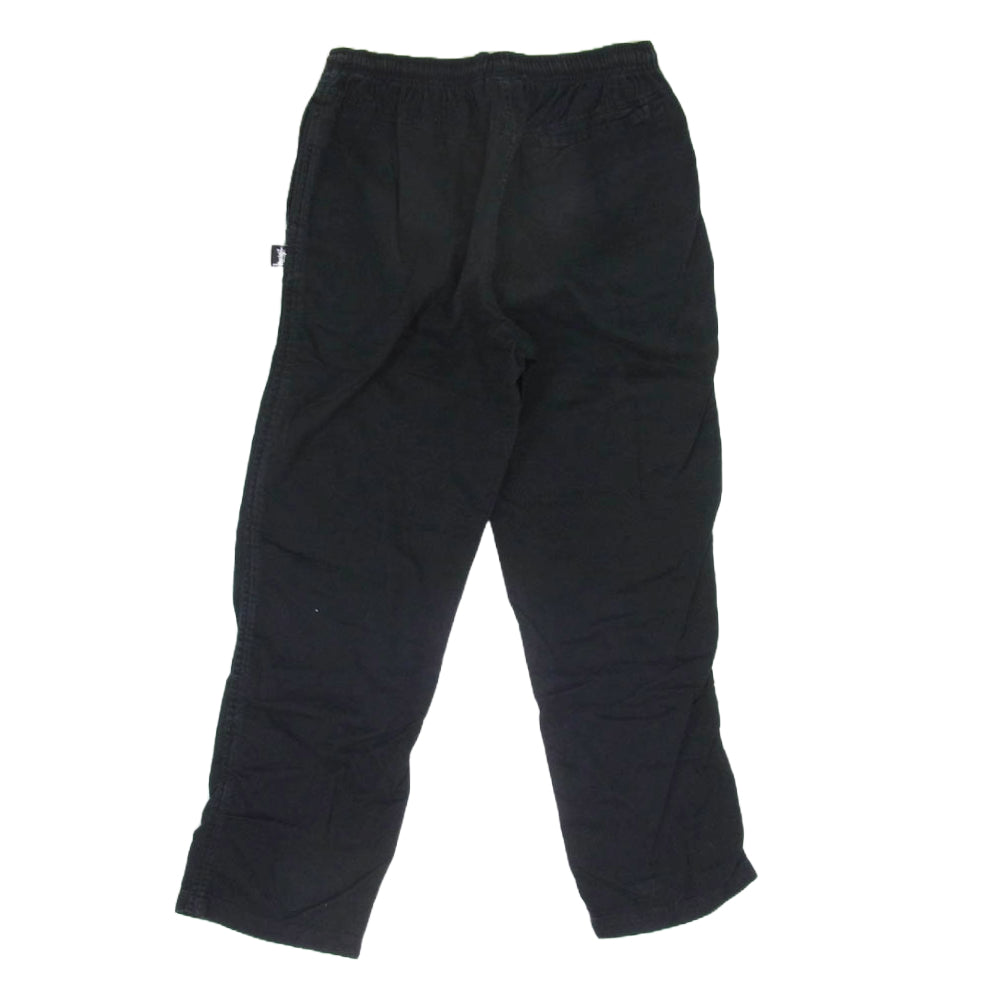 STUSSY ステューシー 116372 OG Brushed Beach Pant プラッシュド コットンツイル ビーチ パンツ ブラック系 S【中古】