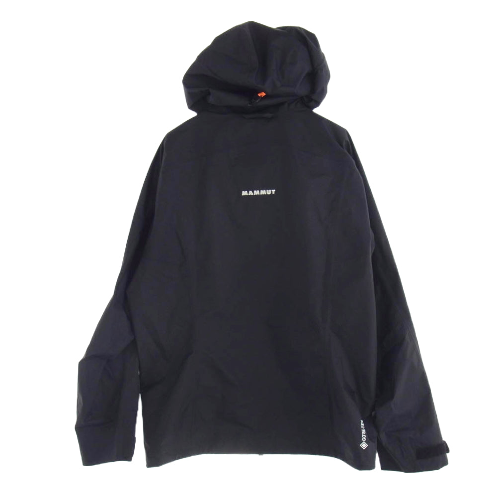 Mammut マムート 1010-29550 Crater Light Hooded Jacket GORE-TEX クレーターライトハードシェルフードジャケット ゴアテックス ブラック系 M【新古品】【未使用】【中古】