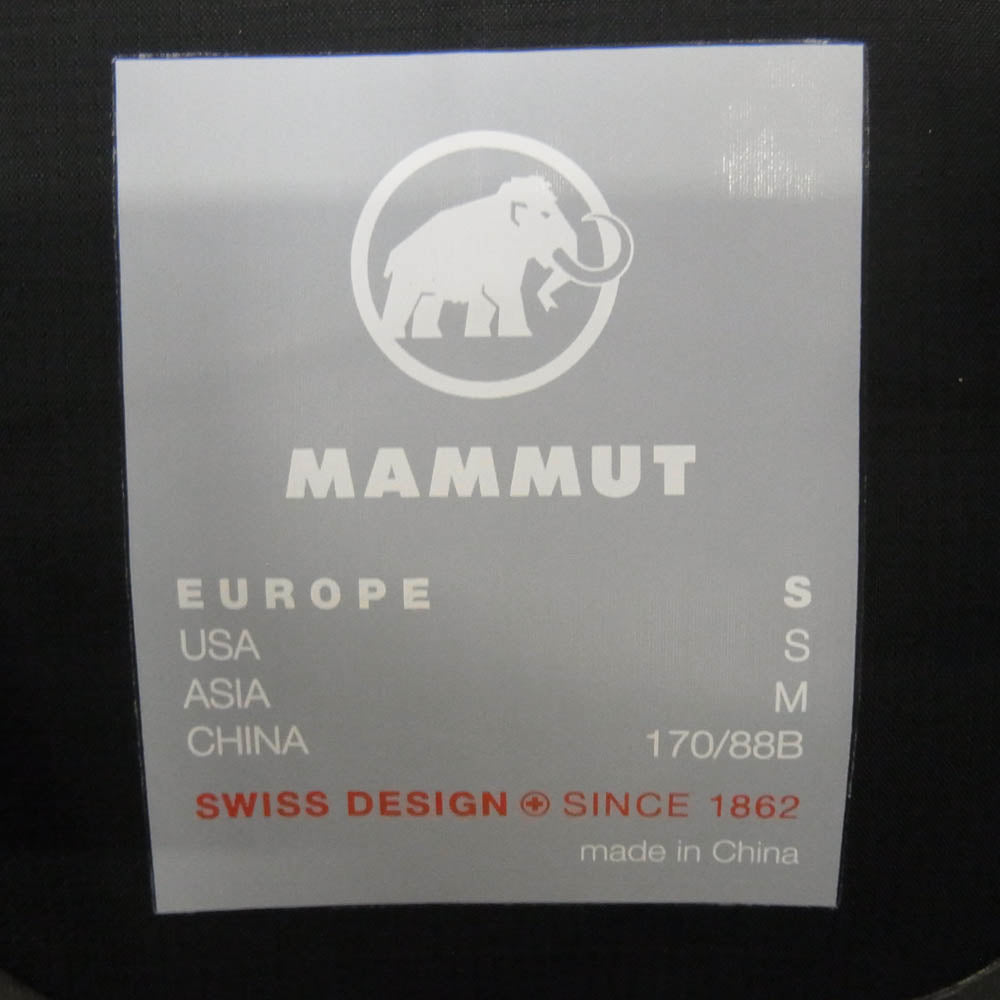 Mammut マムート 1010-29550 Crater Light Hooded Jacket GORE-TEX クレーターライトハードシェルフードジャケット ゴアテックス ブラック系 M【新古品】【未使用】【中古】