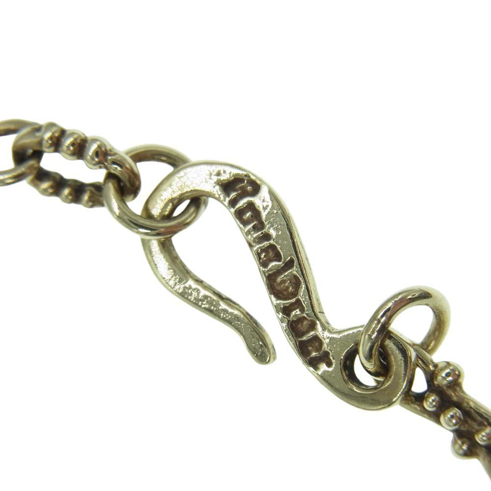 ROYAL ORDER ロイヤルオーダー 9KGB 006 販売証明カード付属 9K LULU CHAIN BRACELET ルル チェーン ブレスレット 7inch ゴールド系【美品】【中古】