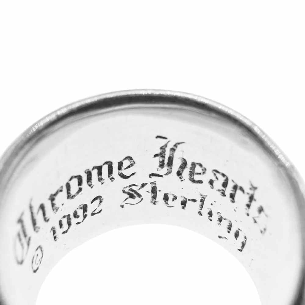 CHROME HEARTS クロムハーツ（原本無） SEAL STAMP シールスタンプ リング シルバー系 12号【中古】