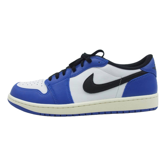 NIKE ナイキ CZ0790-140 Air Jordan 1 Retro Low OG Game Royal エアジョーダン1 レトロ ロー OG スニーカー ブルー系 29.5cm【新古品】【未使用】【中古】