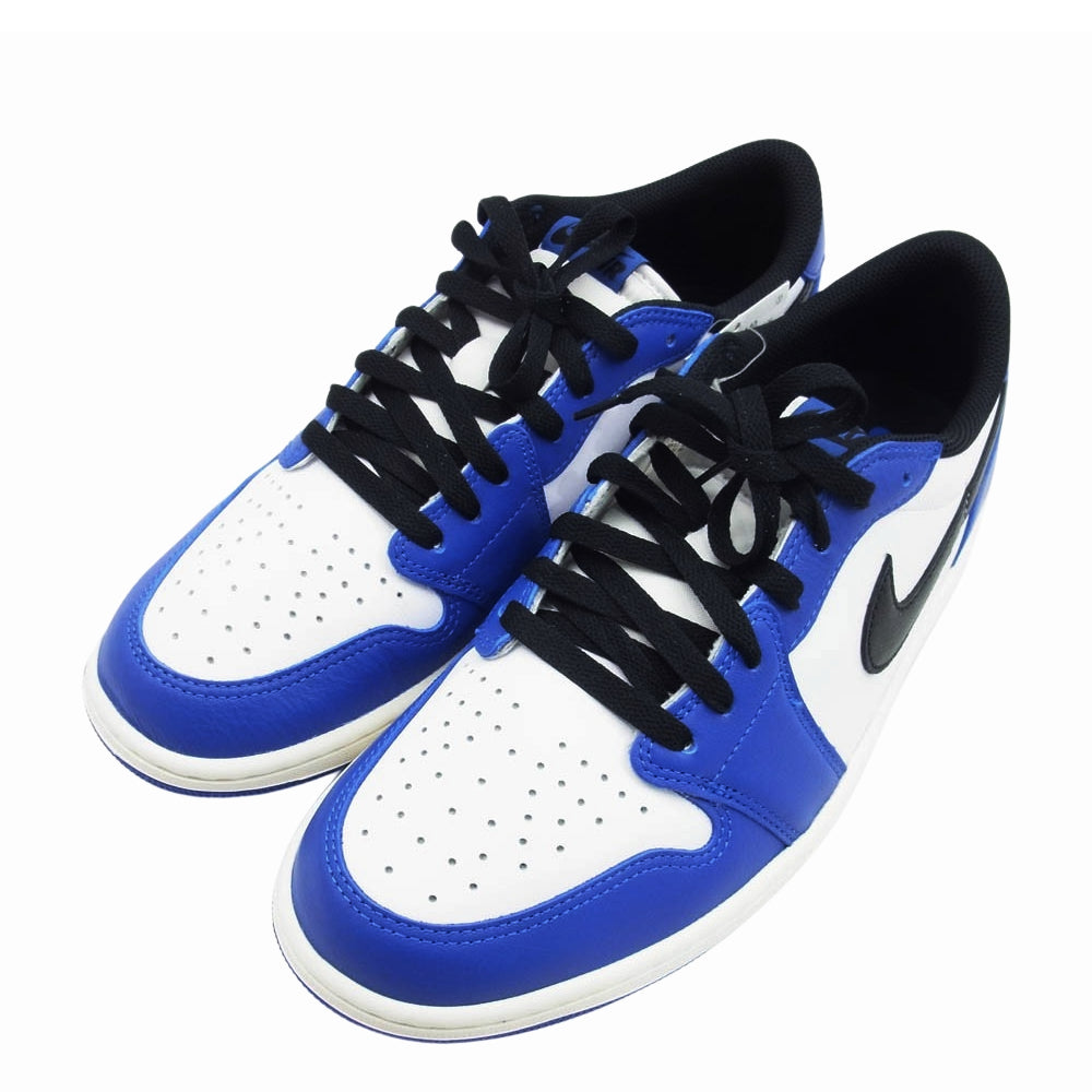 NIKE ナイキ CZ0790-140 Air Jordan 1 Retro Low OG Game Royal エアジョーダン1 レトロ ロー OG スニーカー ブルー系 29.5cm【新古品】【未使用】【中古】
