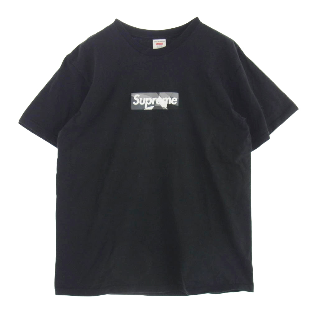 Supreme シュプリーム 21SS ×Emilio Pucci Box Logo Tee エミリオプッチ ボックス ロゴ 半袖 Tシャツ ブラック系 M【中古】