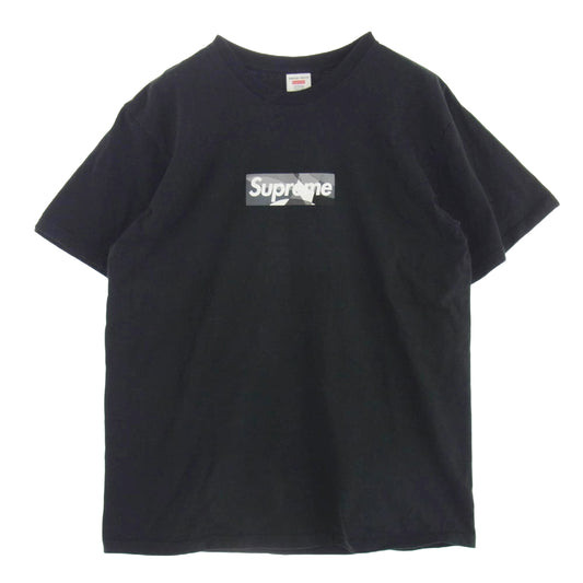 Supreme シュプリーム 21SS ×Emilio Pucci Box Logo Tee エミリオプッチ ボックス ロゴ 半袖 Tシャツ ブラック系 M【中古】