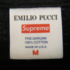 Supreme シュプリーム 21SS ×Emilio Pucci Box Logo Tee エミリオプッチ ボックス ロゴ 半袖 Tシャツ ブラック系 M【中古】