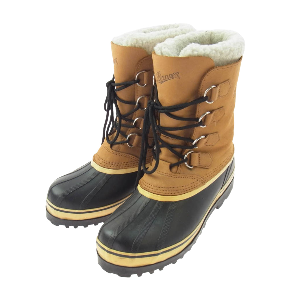 Danner ダナー 13H13J RIDGE TOP リッジトップ スエード スノー ブーツ ベージュ系 8【中古】