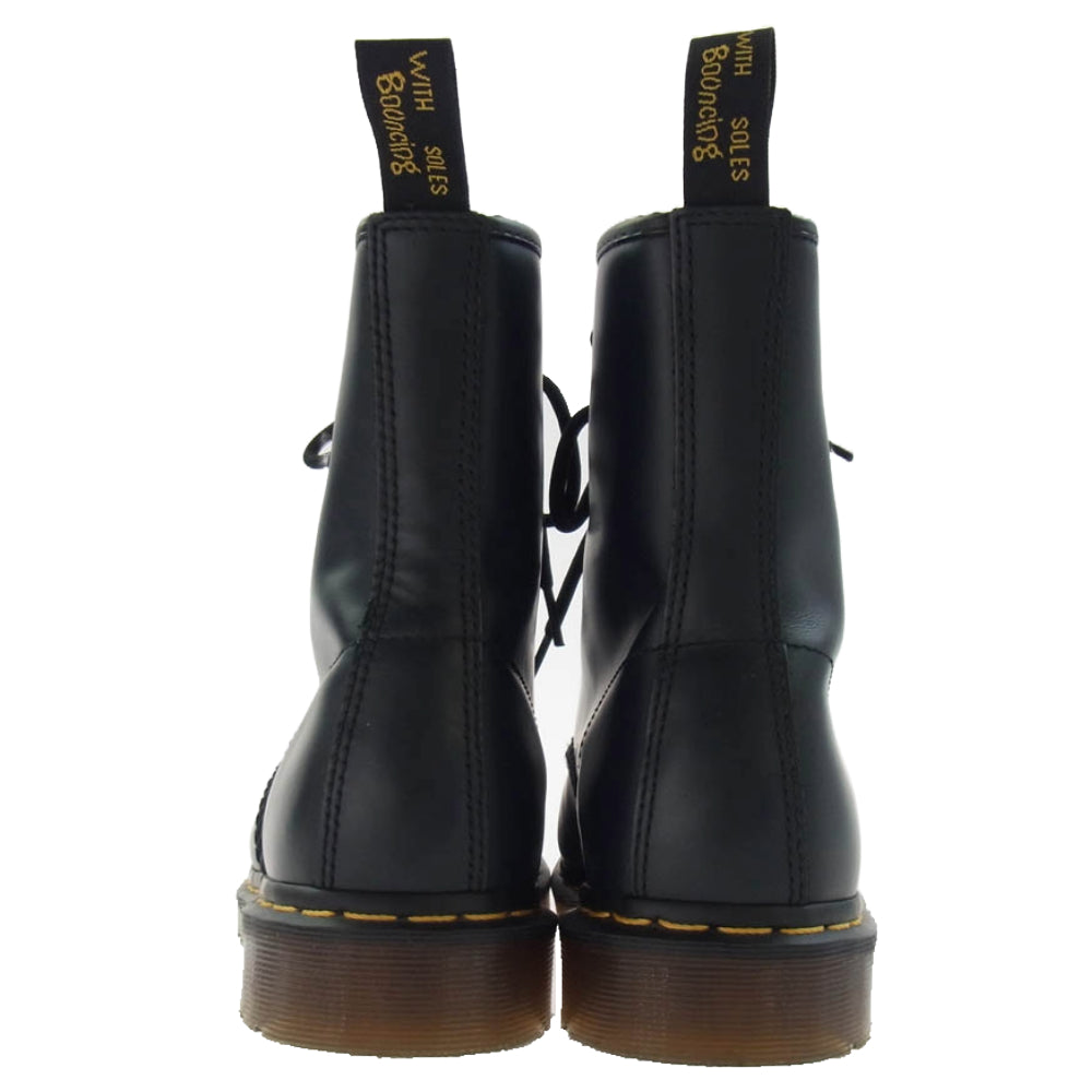 Dr.Martens ドクターマーチン 1460 8ホール レースアップ レザー ブーツ ネイビー ブラック系 UK9【中古】