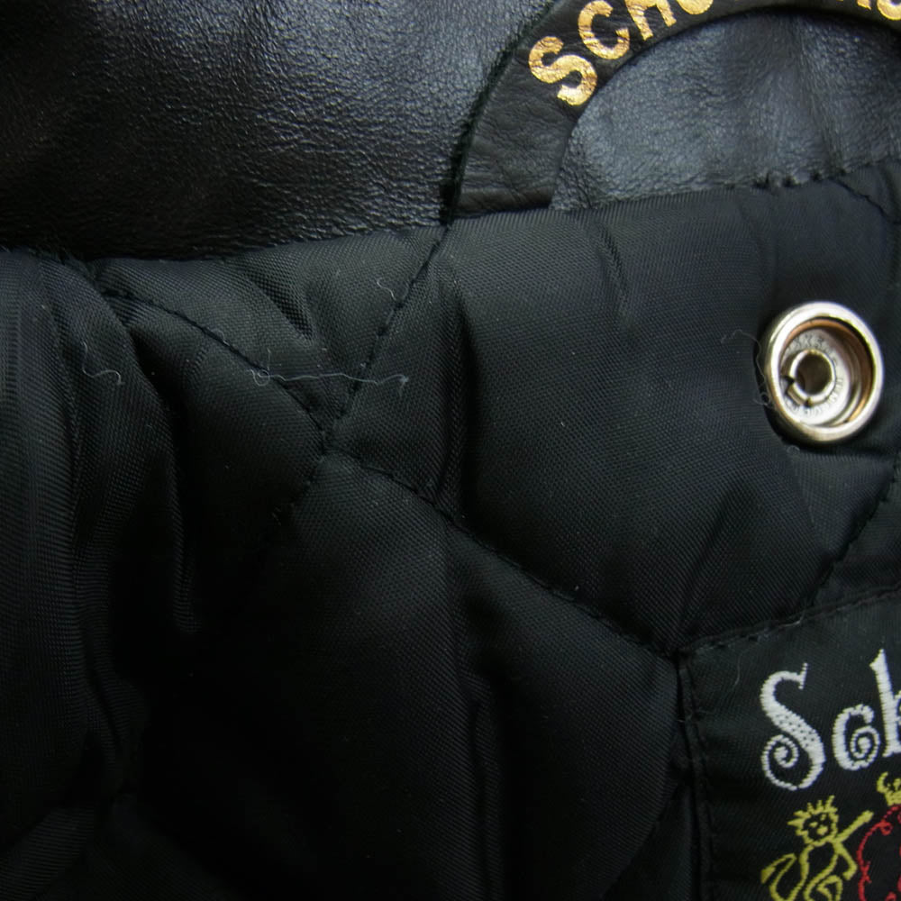 schott ショット 7416 613UHT HORSEHIDE ONE STAR TALL ホースハイド ワンスタートール 馬革 ダブル ライダースジャケット ブラック系 38【中古】
