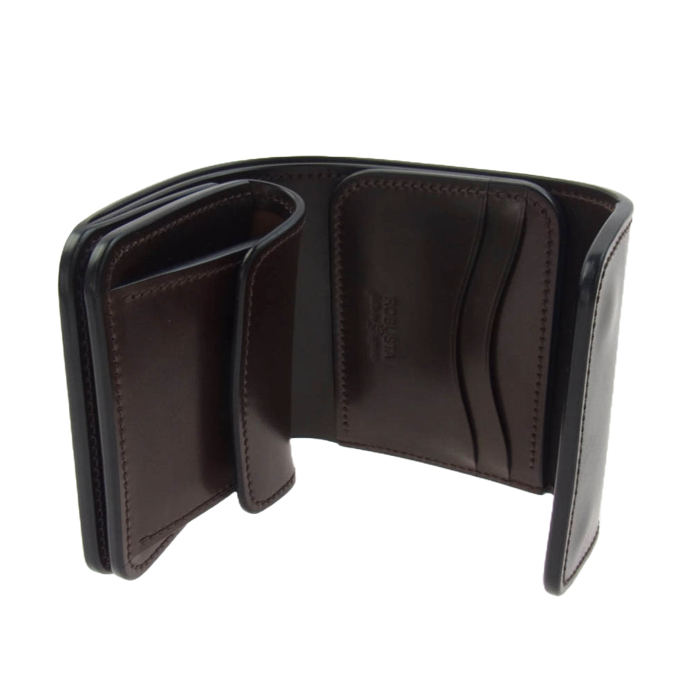 ロブスタ RockⅡホーウィン シェルコードバン ウォレット ブラウン系【極上美品】【中古】