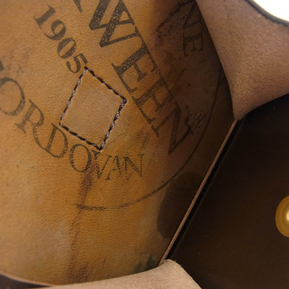 ロブスタ RockⅡホーウィン シェルコードバン ウォレット ブラウン系【極上美品】【中古】