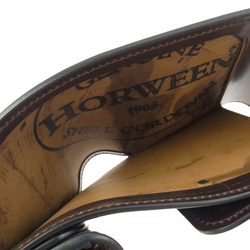 ロブスタ RockⅡホーウィン シェルコードバン ウォレット ブラウン系【極上美品】【中古】