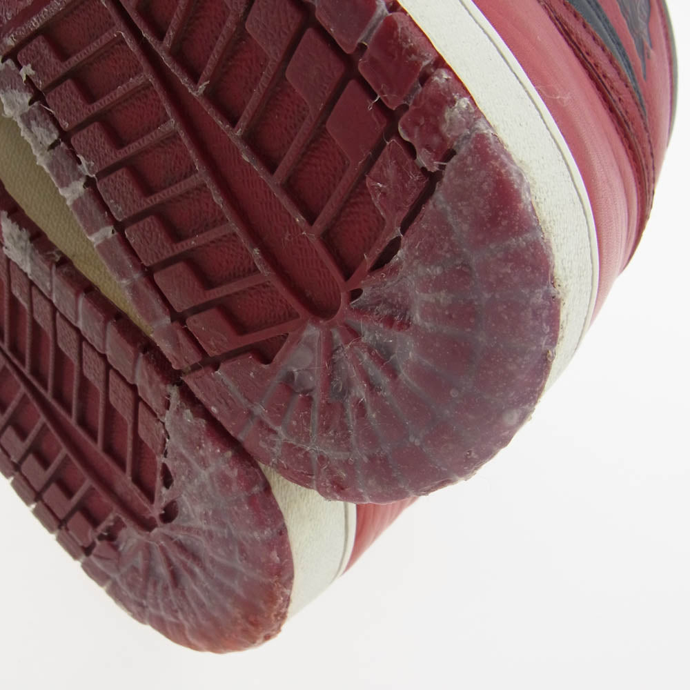NIKE ナイキ 555088-001 フェイクバスターズ鑑定済 Air Jordan 1 Retro High OG Bred Banned (2016) エアジョーダン 1 レトロ ハイ OG ブレッド バンド スニーカー ブラック系 レッド系 27.5cm【中古】