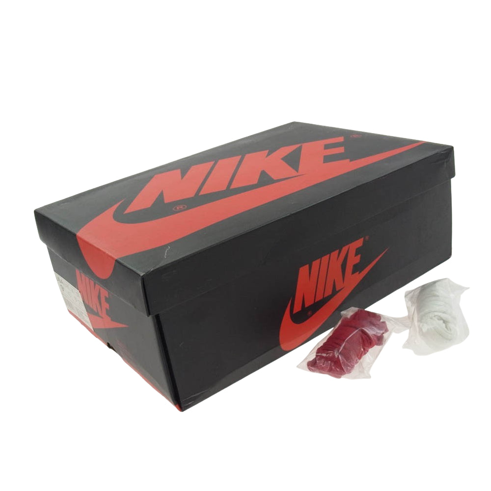 NIKE ナイキ 555088-001 フェイクバスターズ鑑定済 Air Jordan 1 Retro High OG Bred Banned (2016) エアジョーダン 1 レトロ ハイ OG ブレッド バンド スニーカー ブラック系 レッド系 27.5cm【中古】