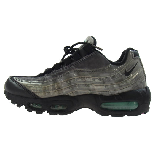 NIKE ナイキ DA7735-001 Air Max 95 DNA Aurora Green エアマックス 95 オーロラグリーン ローカット スニーカー ブラック系 グレー系 26.5cm【中古】