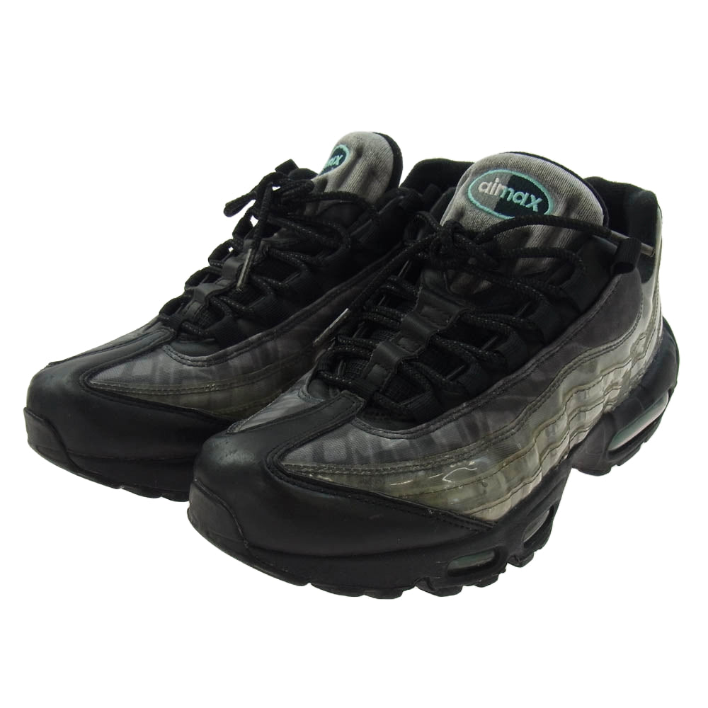 NIKE ナイキ DA7735-001 Air Max 95 DNA Aurora Green エアマックス 95 オーロラグリーン ローカット スニーカー ブラック系 グレー系 26.5cm【中古】