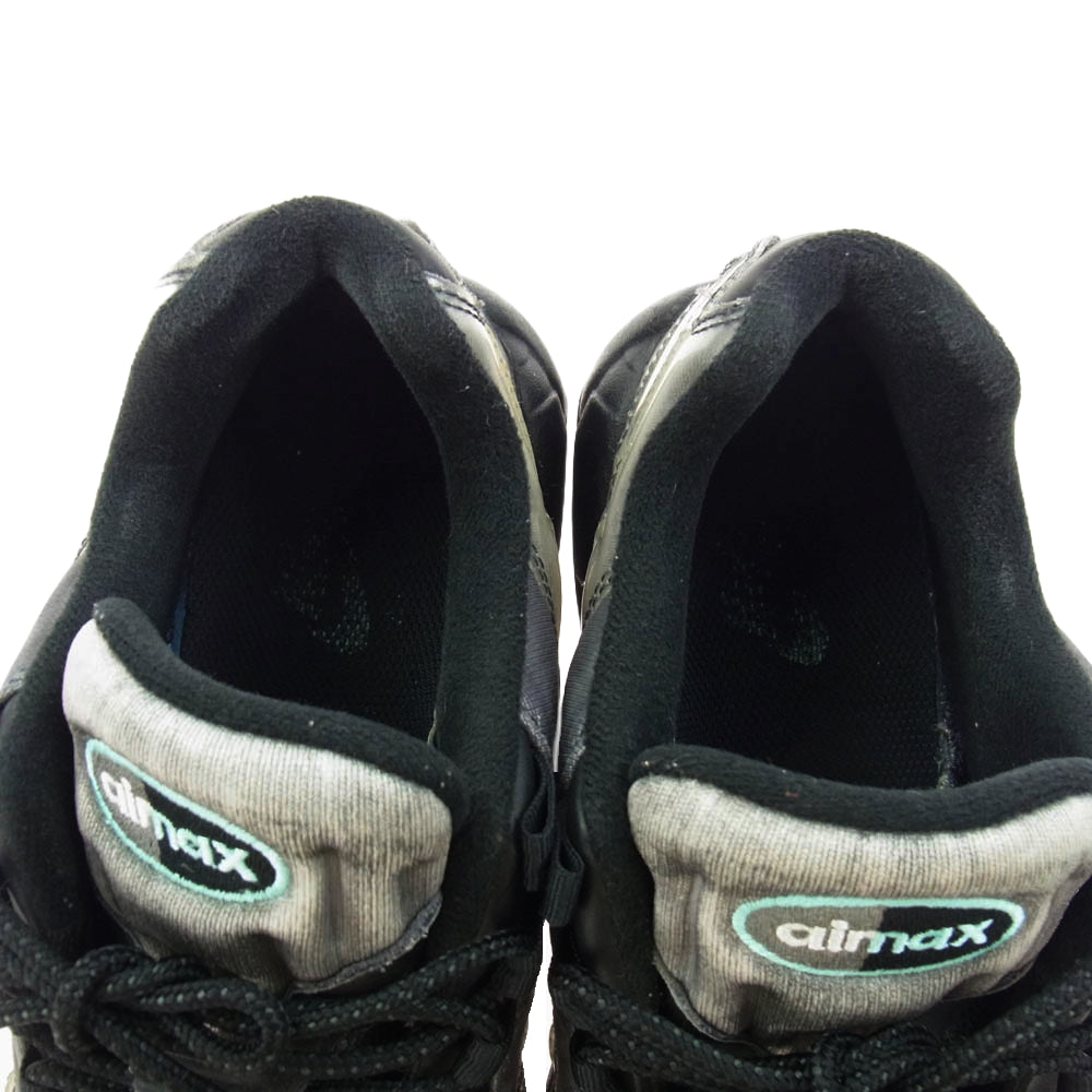NIKE ナイキ DA7735-001 Air Max 95 DNA Aurora Green エアマックス 95 オーロラグリーン ローカット スニーカー ブラック系 グレー系 26.5cm【中古】