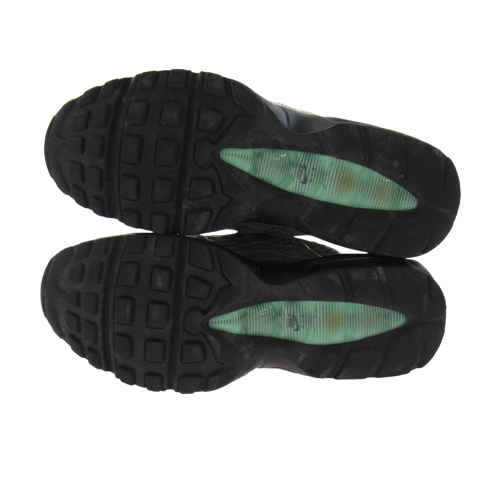 NIKE ナイキ DA7735-001 Air Max 95 DNA Aurora Green エアマックス 95 オーロラグリーン ローカット スニーカー ブラック系 グレー系 26.5cm【中古】