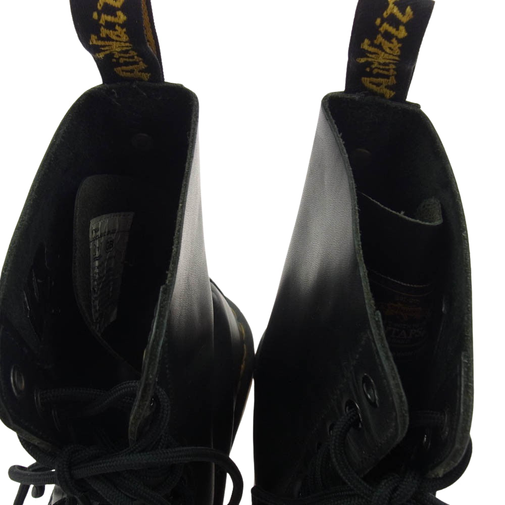 WTAPS ダブルタップス × × Dr.Martens × GBSKINS ドクターマーチン ジービースキンズ 10 HOLE 10 ホール ブーツ ブラック系 UK11【中古】