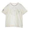 CHROME HEARTS クロムハーツ（原本無） Back Cross Neck Logo Tee バック クロス ネック ロゴ 半袖 Tシャツ ホワイト系 XL【中古】