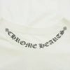 CHROME HEARTS クロムハーツ（原本無） Back Cross Neck Logo Tee バック クロス ネック ロゴ 半袖 Tシャツ ホワイト系 XL【中古】