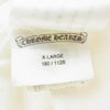 CHROME HEARTS クロムハーツ（原本無） Back Cross Neck Logo Tee バック クロス ネック ロゴ 半袖 Tシャツ ホワイト系 XL【中古】
