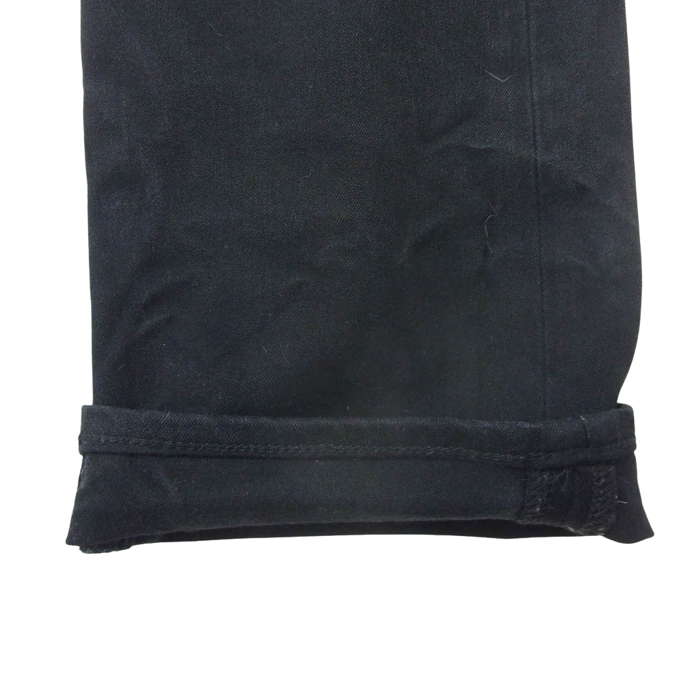 Dior ディオール 8H3111730917 HOMME エディ期 ストレッチ スキニー ボタンフライ パンツ ブラック系 29【中古】