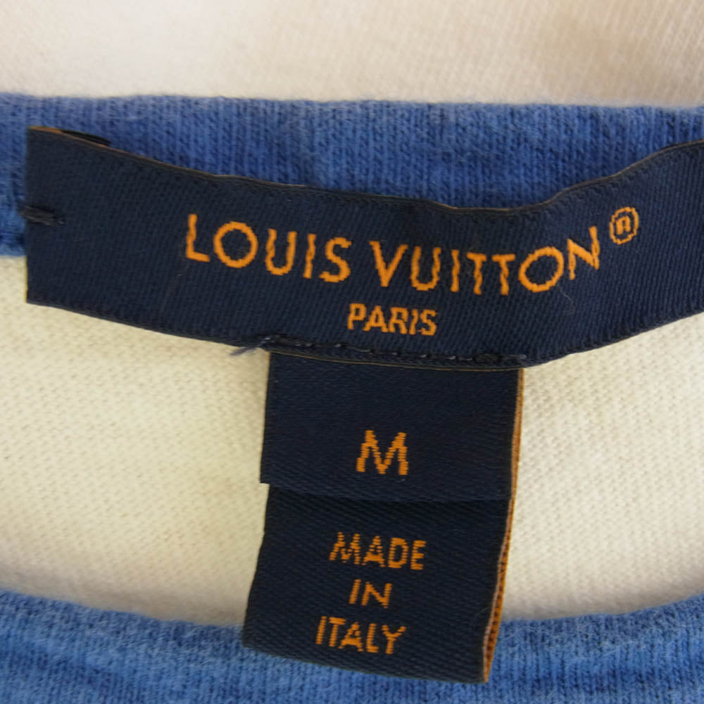LOUIS VUITTON ルイ・ヴィトン 23AW 1ABCFP Vuitton Paris Tシャツ 半袖 トリム TEE ホワイト系 サイズM ホワイト系 M【中古】