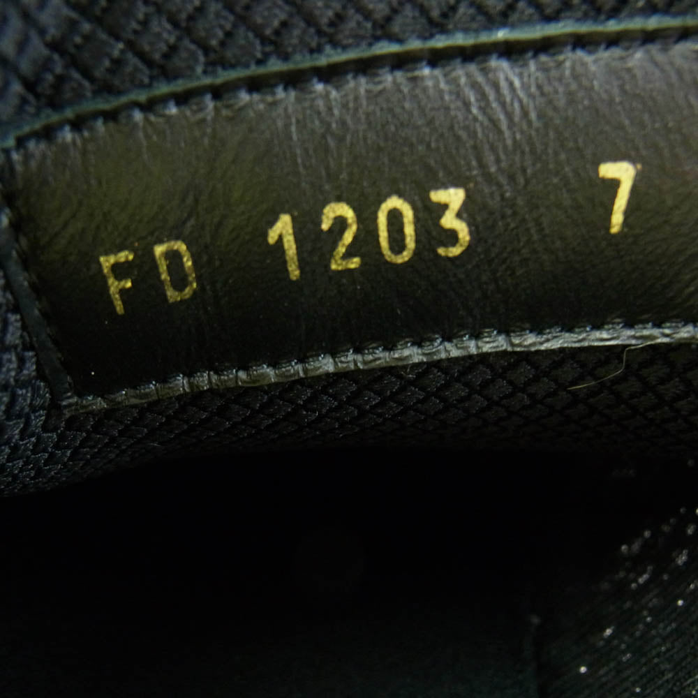 LOUIS VUITTON ルイ・ヴィトン 1A9JRI Show Up Sneaker Noir ショー アップ ライン スニーカー ノワール ブラック系 7(26cm)【中古】