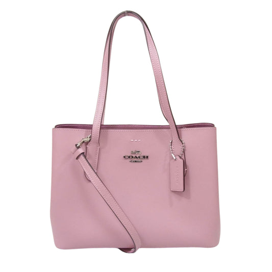 COACH コーチ F73278 ミニ アベニュー キャリーオール 2way ショルダー バッグ ピンク系【中古】