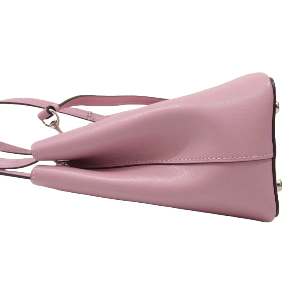 COACH コーチ F73278 ミニ アベニュー キャリーオール 2way ショルダー バッグ ピンク系【中古】