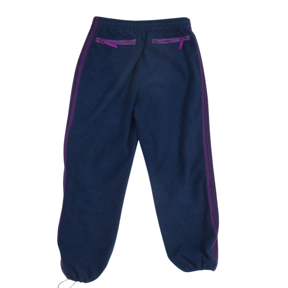 Needles ニードルス LQ371 Fleece Track Pant フリース トラック パンツ ネイビー系 S【中古】