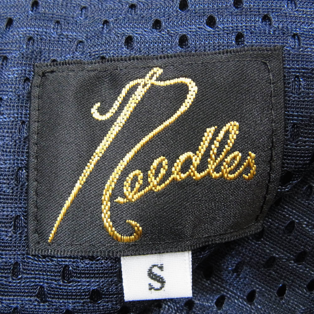 Needles ニードルス LQ371 Fleece Track Pant フリース トラック パンツ ネイビー系 S【中古】