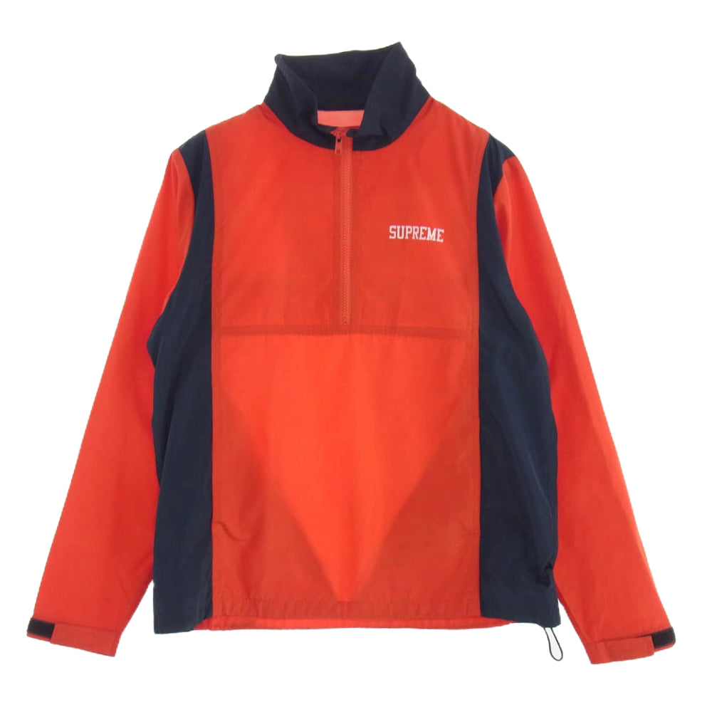 Supreme シュプリーム 13SS Half Zip Windbreaker ハーフジップ ウィンドブレーカー ジャケット レッド系 S【中古】