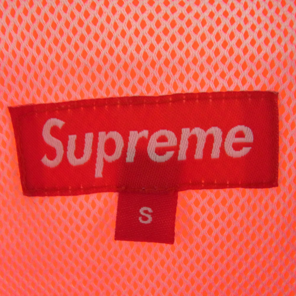 Supreme シュプリーム 13SS Half Zip Windbreaker ハーフジップ ウィンドブレーカー ジャケット レッド系 S【中古】