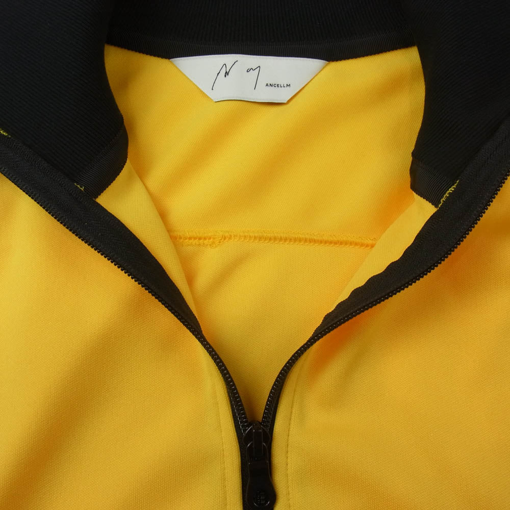ANCELLM アンセルム ANC-CT92 DRIVERS TRACK JACKET ドライバーズ トラック ジャケット ジャージ トップ イエロー系 1【極上美品】【中古】