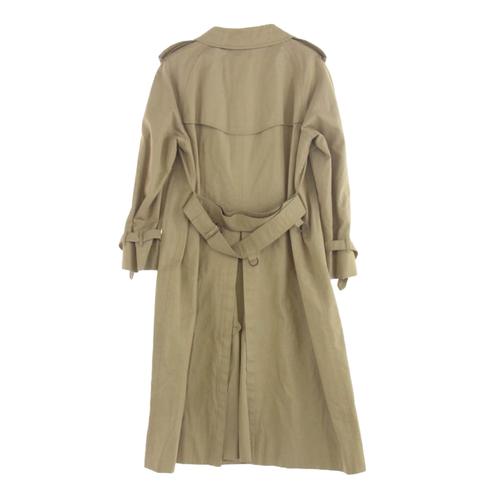 BURBERRY バーバリー FD082-039-41 白タグ BURBERRYS バーバリーズ 裏地ノバチェック ベルテッド トレンチコート ベージュ系 胸囲85　腰囲95　身長160【中古】