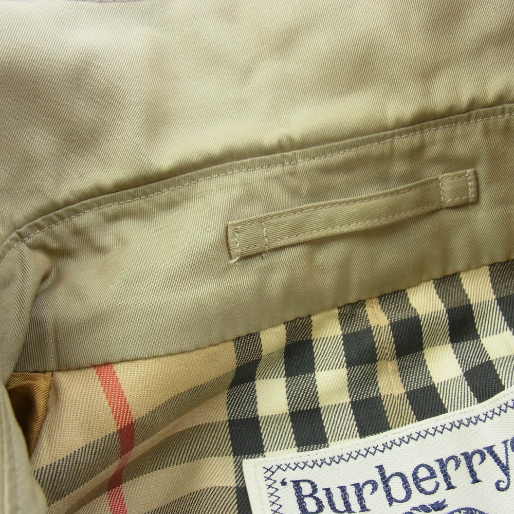 BURBERRY バーバリー FD082-039-41 白タグ BURBERRYS バーバリーズ 裏地ノバチェック ベルテッド トレンチコート ベージュ系 胸囲85　腰囲95　身長160【中古】