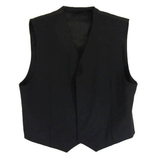 COMME des GARCONS HOMME PLUS コムデギャルソンオムプリュス AD1990 PV-050010 90s ヴィンテージプリュス 逆さ仕立て ウール ベスト ジレ ブラック系 M【中古】