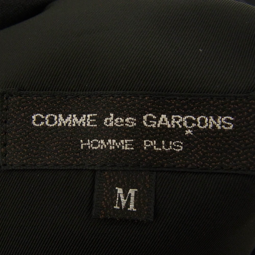 COMME des GARCONS HOMME PLUS コムデギャルソンオムプリュス AD1990 PV-050010 90s ヴィンテージプリュス 逆さ仕立て ウール ベスト ジレ ブラック系 M【中古】
