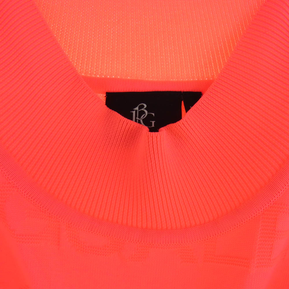 1piu1uguale3 ウノピュウノウグァーレトレ GRK045 POE425 HIROKUNI TOGA GOLF KNIT MOCK NECK ゴルフ モックネック プルオーバー ニット Tシャツ ピンク系 VI【中古】