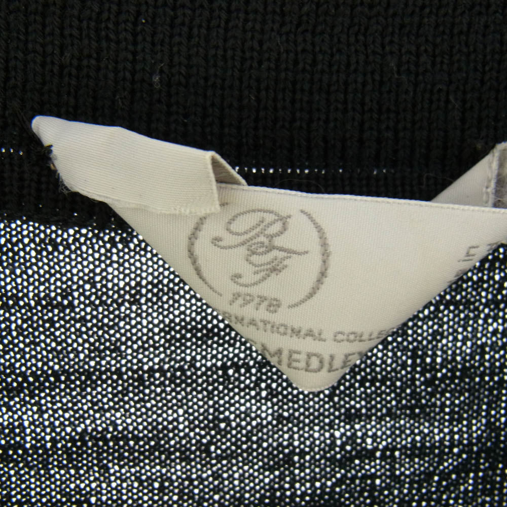 JOHN SMEDLEY ジョンスメドレー BEAMS F 別注 ウール 長袖 ポロシャツ ブラック系 S【中古】