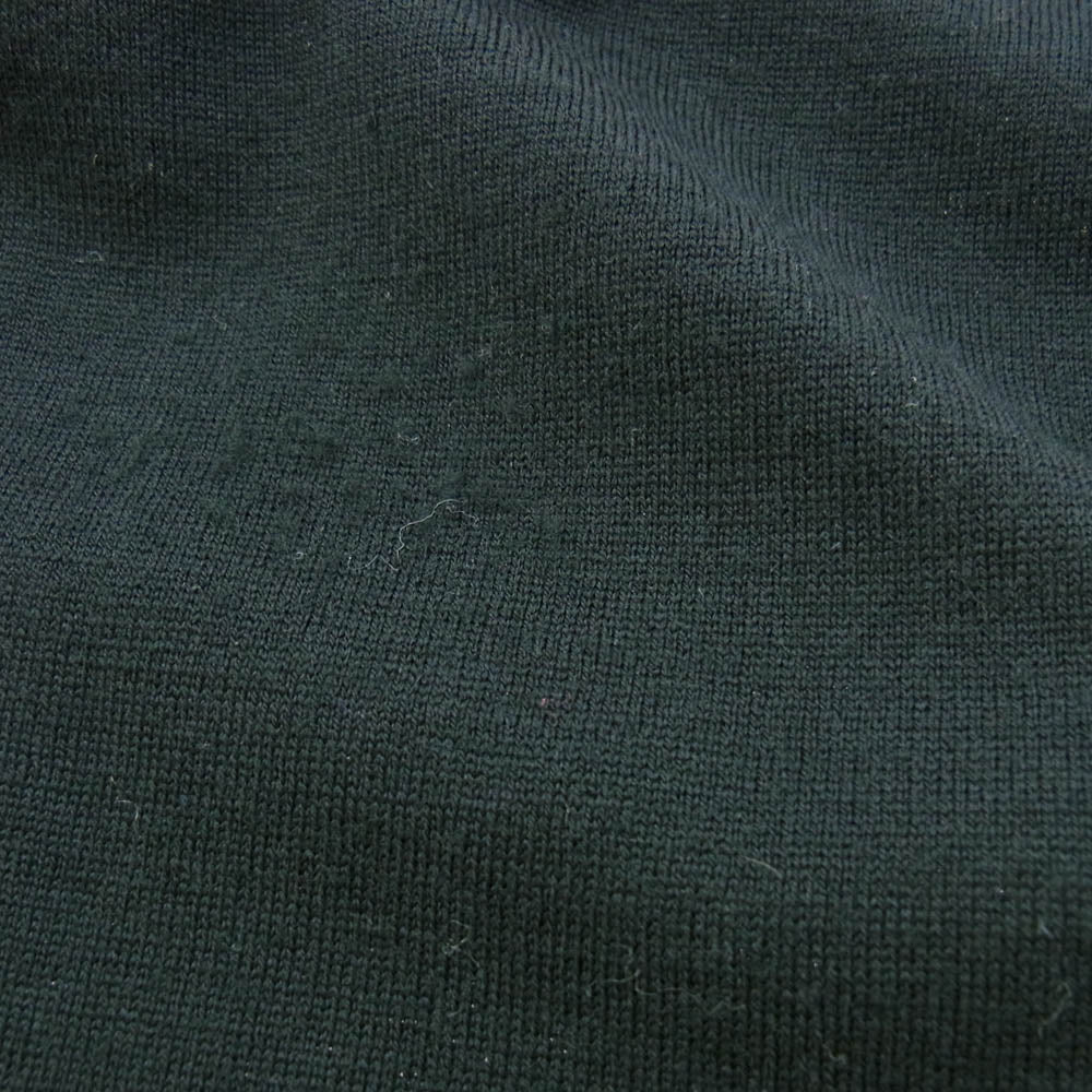 JOHN SMEDLEY ジョンスメドレー BEAMS F 別注 ウール 長袖 ポロシャツ ブラック系 S【中古】