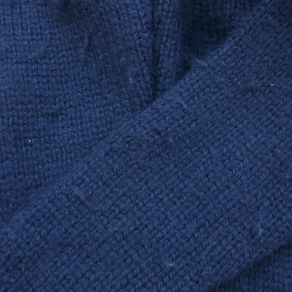 THE ELDER STATESMAN エルダー ステイツマン 2520800082 アルパカ 100% ニット セーター ネイビー系 XS【中古】