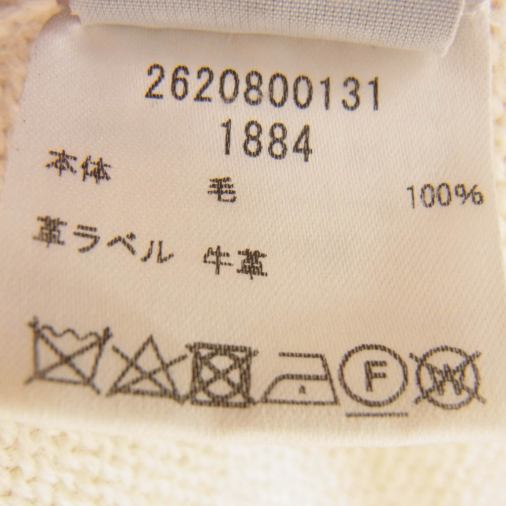 THE ELDER STATESMAN エルダー ステイツマン 2620800131 アルパカ 100% ニット セーター ベージュ系 M【中古】